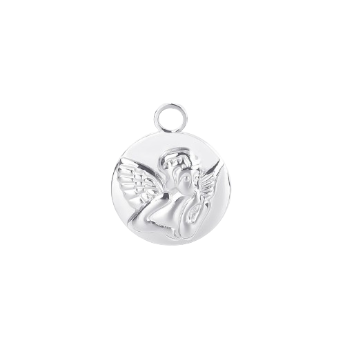 Silver Angel Charm